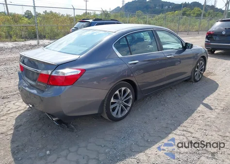 2013 Honda Accord Sport из США, поврежденный, VIN 1HGCR2F59DA235547